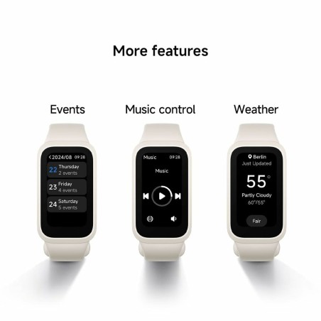 Bracelet d'activités Xiaomi SM BAND9 ACT BK Noir 1,47"