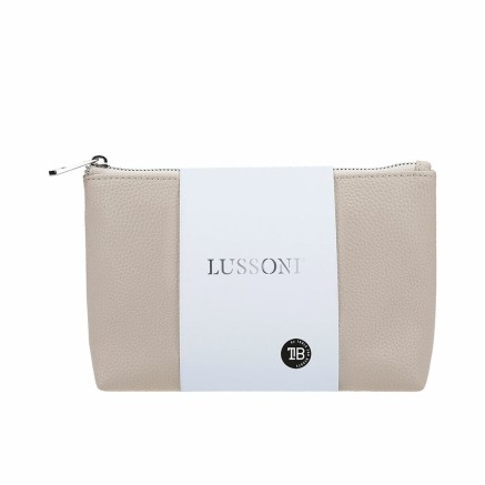 Necessaire da Viaggio Lussoni  Beige 23 x 14 x 7,5 cm