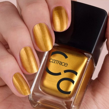 Smalto per unghie Catrice Iconails Nº 156 Cover Me In Gold 10,5 ml 2