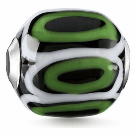 Perlina Donna Thomas Sabo SET0359-494-11-L2291 Verde 1,1 cm 2