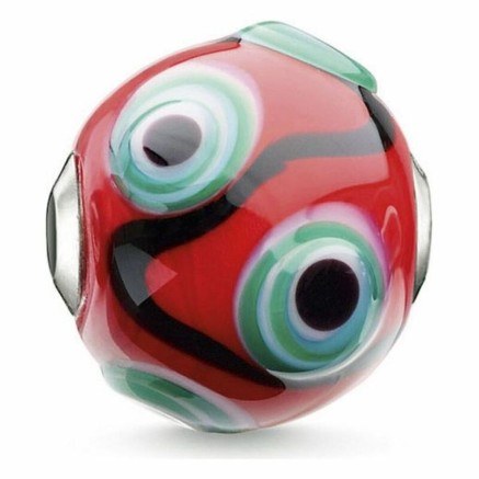 Perlina Donna Thomas Sabo K0283-017-10 Rosso 1,2 cm 2