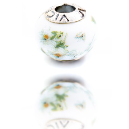 Perle de verre Femme Viceroy VMB0013-20 Vert 1 cm 2