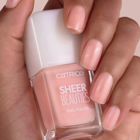 Smalto per unghie Catrice Sheer Beauties Nº 050 Peach For The Stars 1