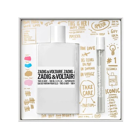Set de Perfume Mujer Zadig & Voltaire This Is Her! 2 Piezas