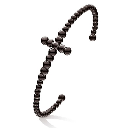 Armband Folli Follie 1B17T001K Zwart (17 cm)