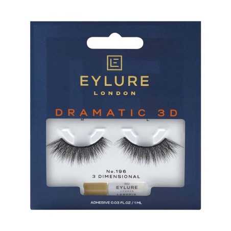 Set van nepwimpers Eylure Dramatic 3D Nº 196