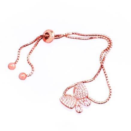 Bracelet Folli Follie 3B17S049RC Pink 12 cm 2