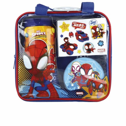 Set da Bagno da Viaggio per Bambini Spidey 4 Pezzi
