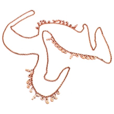 Ketting Dames Folli Follie 3N13T022RC 80 cm