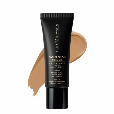Hydrating Cream with Colour bareMinerals Complexion Rescue Tan Amber S