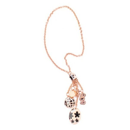 Sieraad Dames Folli Follie BG1T030WRK Roze (16,5 cm)
