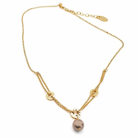 Ketting Dames Folli Follie 3N7S063YB 30 cm