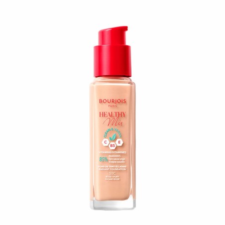 Base de maquillage liquide Bourjois Healthy Mix Nº 50C Rose ivory 30