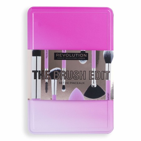 Make-up Borstel set Revolution Make Up The Brush Edit Roze 8 Onderdele