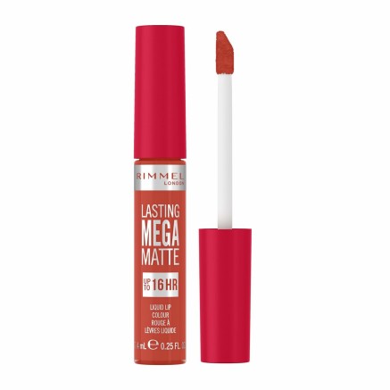 Labial líquido Rimmel London Lasting Mega Matte Nº 920 Scarlet Flame