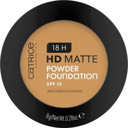 Basis für Puder-Makeup Catrice HD Matte Nº 050N Spf 15 8 g