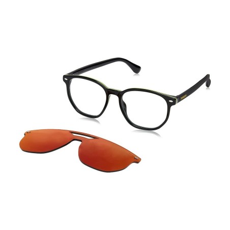 Montatura per Occhiali Uomo Havaianas UBATUBA-CS-807-UZ Nero Rosso Ø