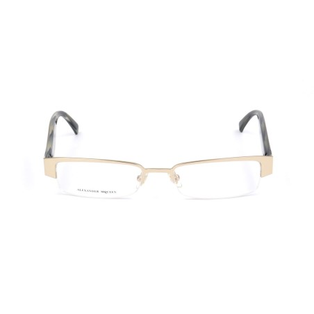 Montatura per Occhiali Unisex Alexander McQueen AMQ-4159-R2E Dorato Ø