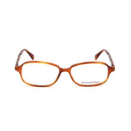 Monture de Lunettes Unisexe Ermenegildo Zegna VZ3501-0711 Marron Ø 52