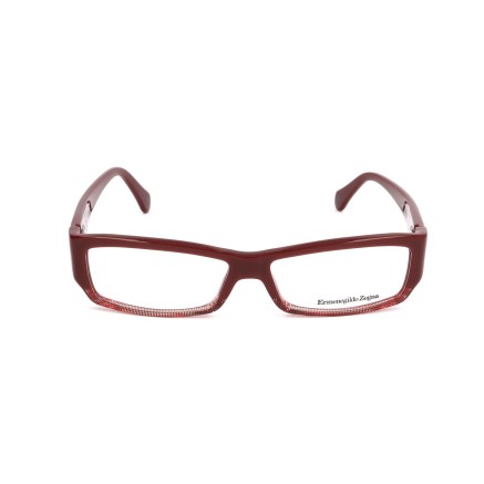 Monture de Lunettes Unisexe Ermenegildo Zegna VZ3536-09M8 Rouge Ø 55