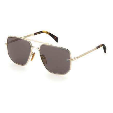 Zonnebril Heren David Beckham DB-7001-S-J5G-IR Gouden ø 60 mm