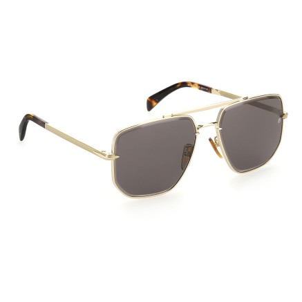 Herrensonnenbrille David Beckham DB-7001-S-J5G-IR Gold ø 60 mm 2