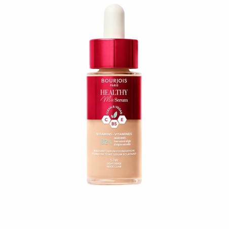 Vloeibare Foundation Bourjois Healthy Mix Serum Nº 53W Light beige 30