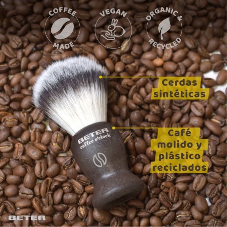 Pennello da Barba Beter Coffee O'clock (1 Unità)
