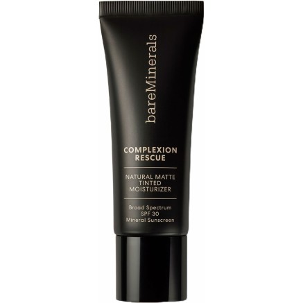 Hydrating Cream with Colour bareMinerals Complexion Rescue Dune Spf 30