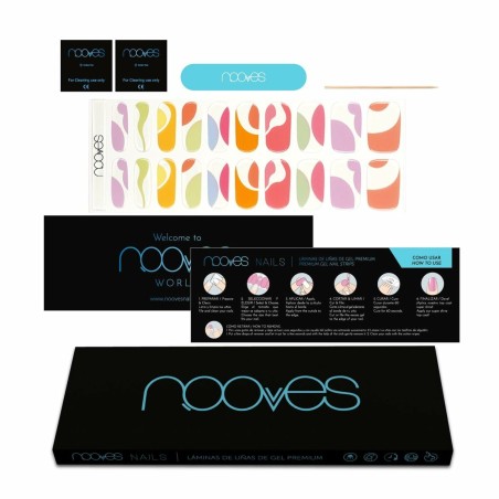 Gel Nail Foils Nooves Paradise (20 Unità)