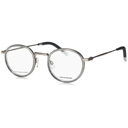 Montura de Gafas Hombre Tommy Hilfiger TH-1815-KB7 Gris Ø 49 mm