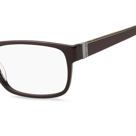 Monture de Lunettes Homme Tommy Hilfiger TH-1818-09Q Marron Ø 55 mm 2