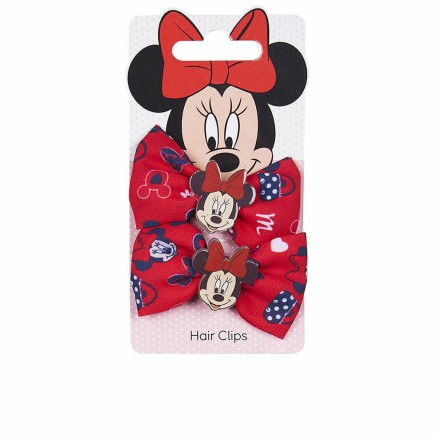 Haarspeldjes Inca Clips Lazo Disney 2 Stuks Rood Lasso (2 Stuks)