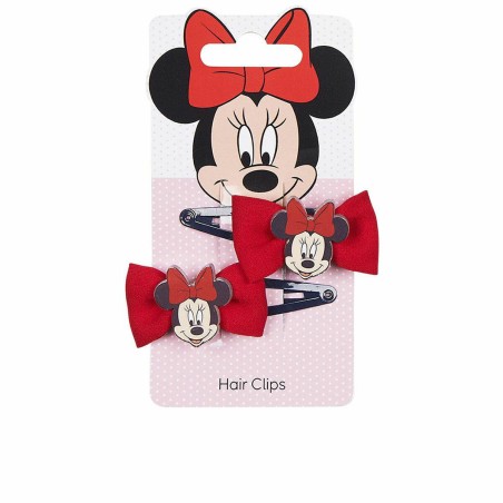 Fermagli per Capelli Inca Clips Lazo Disney 2 Unità Rosso Fiocco (2 U