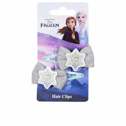 Haarspeldjes Inca Clips Lazo Disney 2 Stuks Blauw Zilverkleurig Lasso