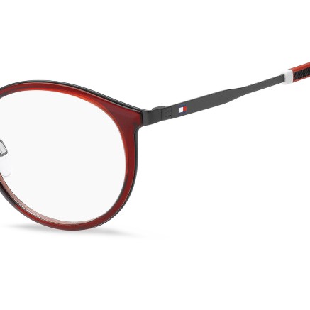 Montura de Gafas Hombre Tommy Hilfiger TH-1845-C9A Rojo Ø 49 mm 2