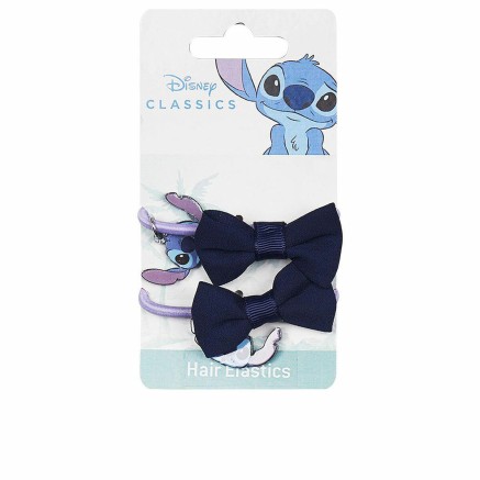 Haargummis Inca Elásticos Lazo Disney 2 Stück Schleife Blau Lila (2