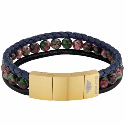 Bracciale Uomo Police PJ26552BLK.02 Acciaio inossidabile 45 cm 21,5 cm