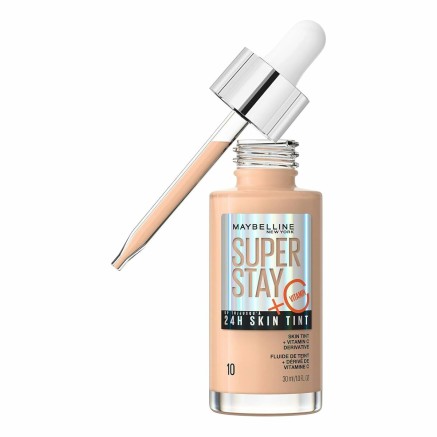 Base de Maquillaje Fluida Maybelline Super Stay Skin Tint Vitamina C N 2
