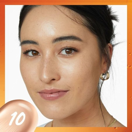 Vloeibare Foundation Maybelline Super Stay Skin Tint Vitamine C Nº 10