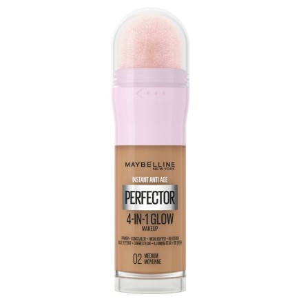 Liquid Make Up Base Maybelline Instant Age Perfector Glow Nº 02 Mediu
