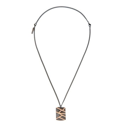 Ketting Heren Police PJ26485PSBR.01 50 + 20 cm 2