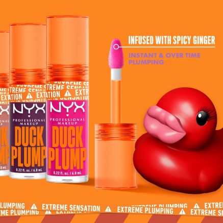 Lip-gloss NYX Duck Plump Nude swings 6,8 ml 2