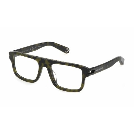 Montatura per Occhiali Uomo PHILIPP PLEIN VPP021M-53092I-21G Verde Ø