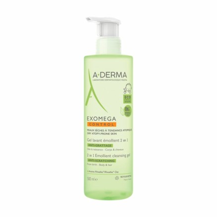 Gezichtszonnecrème A-Derma Exomega Control 500 ml