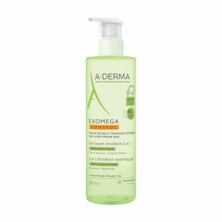 Protector Solar Facial A-Derma Exomega Control 500 ml
