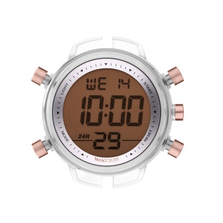 Reloj Unisex Watx & Colors RWA1778 Gris Plateado (Ø 49 mm)