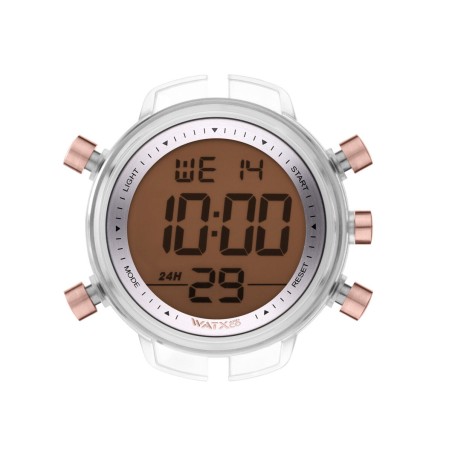 Reloj Unisex Watx & Colors RWA1778 Gris Plateado (Ø 49 mm)
