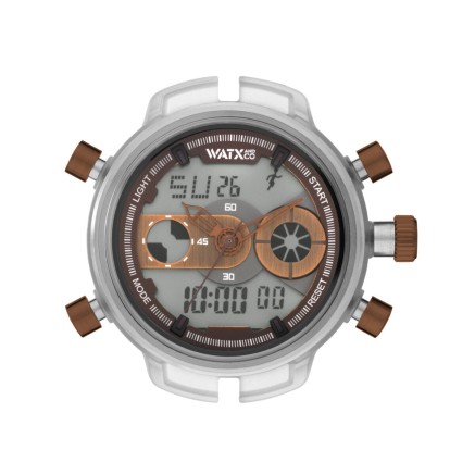 Horloge Uniseks Watx & Colors RWA2720 Bruin (Ø 49 mm)