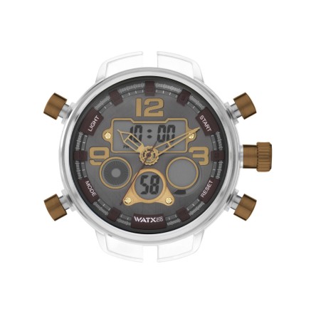 Unisex-Uhr Watx & Colors RWA2820 Braun (Ø 49 mm)